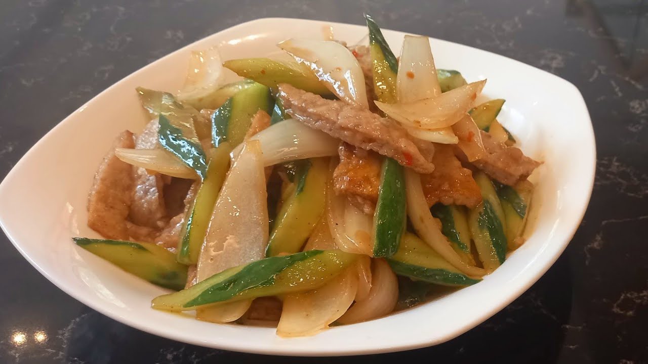 TUMIS TIMUN IKAN GELENG BAWANG BOMBAY || HONGKONG RESEP