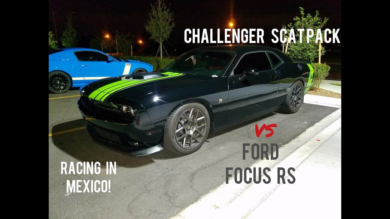Ford Focus RS VS THE WORLD, Mustang 5.0, Nismo 370Z, Challenger Scat Pack
