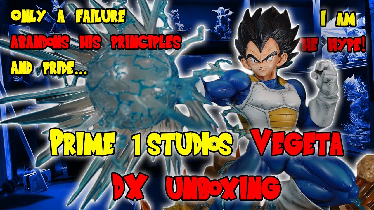 Vegeta DX Version (Dragonball Z) 1:4 Scale Statue from Prime 1 Studio's | Unboxing