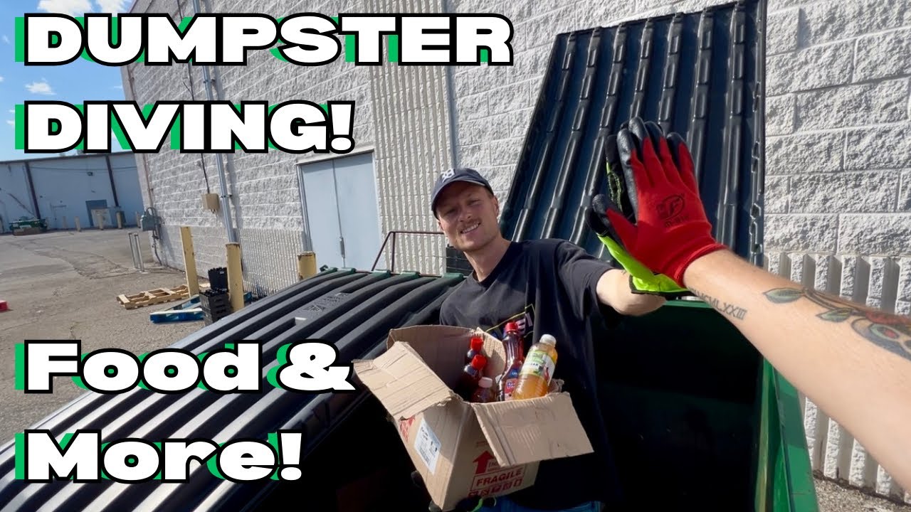 Dumpster Diving! Food Haul & Donating To A Shelter!