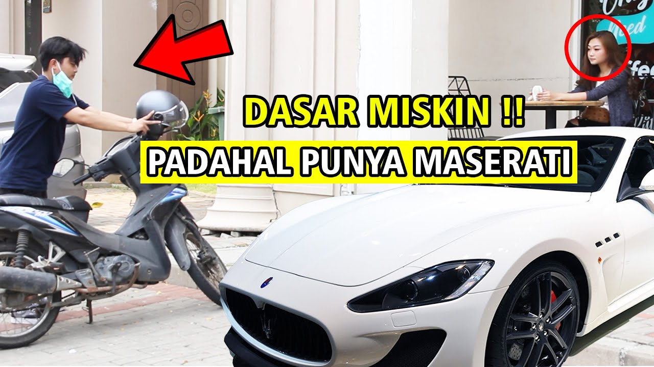 NGAJAK KETEMUAN MANTAN MATRE !? GW NYAMAR JADI MISKIN, ini reaksinya... Ft.@REAGIE ALVONDO