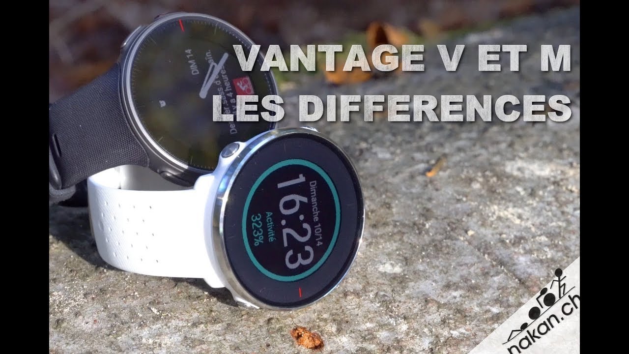 Polar Vantage V et M: les différences