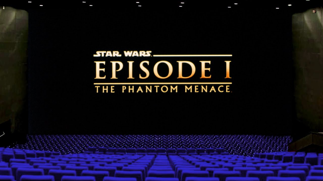 Cinema at home: Star Wars Episode I (recreating Odeon cinema 1999 intro reel)