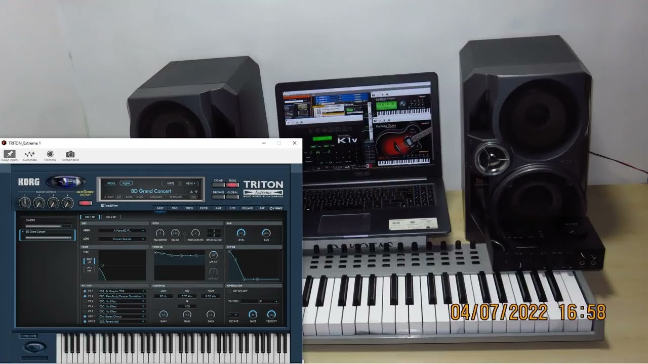 ✅KORG VST TRITON EXTREME TUTORIAL ✅