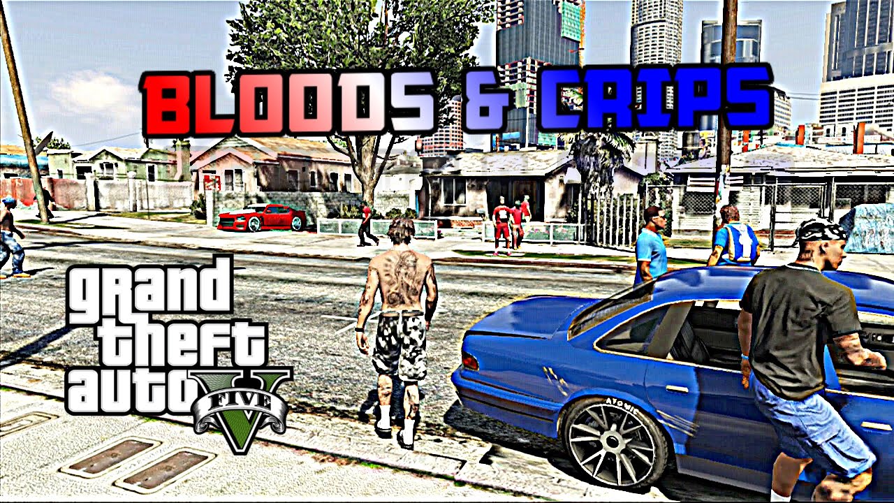 GTA 5 - BLOODS VS CRIPS #1
