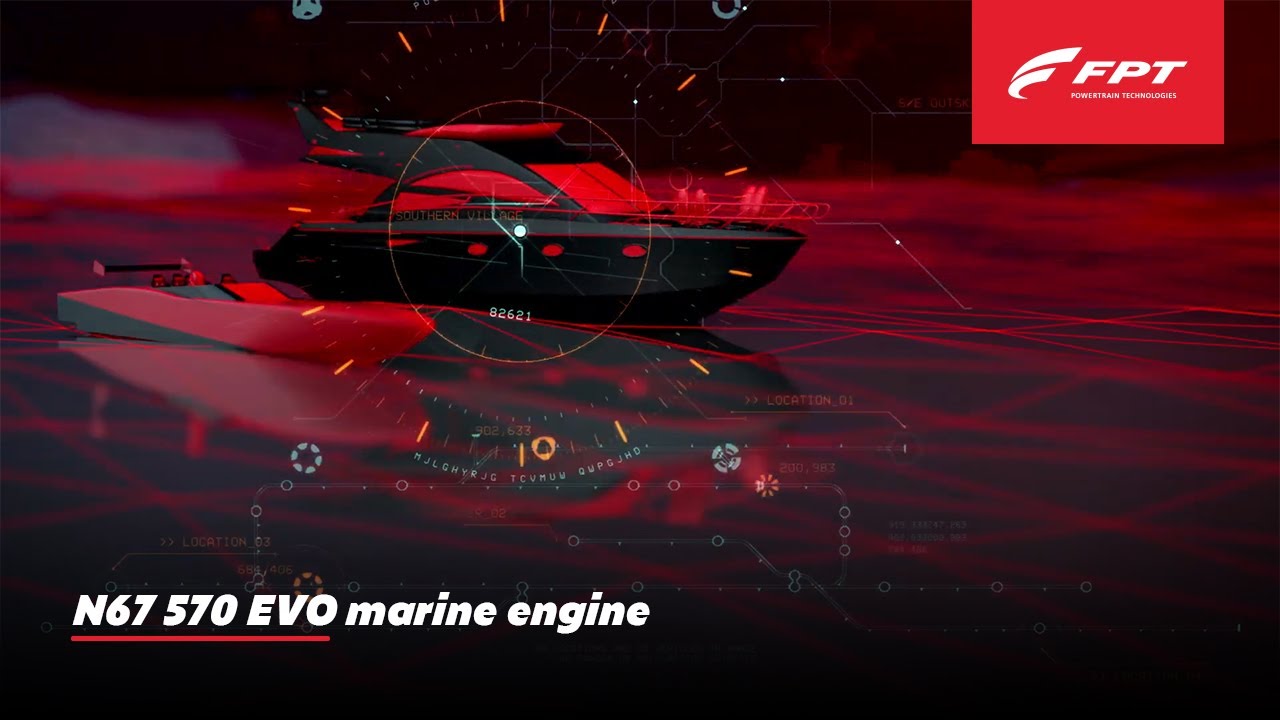 N67 570 EVO marine engine