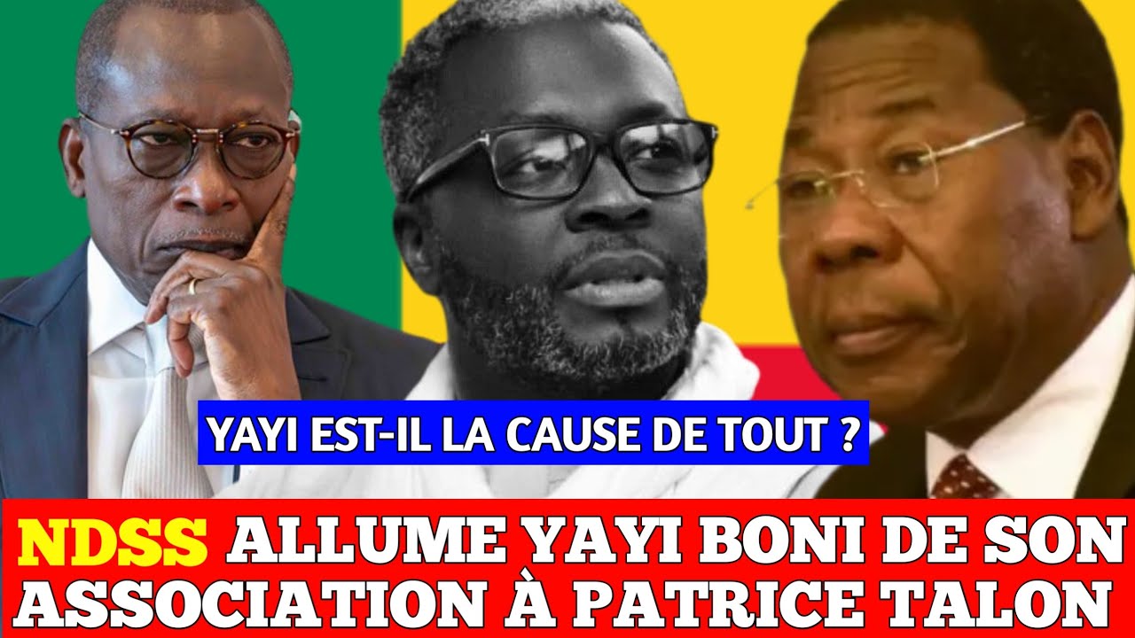 NDSS ALLUME YAYI BONI DE SON ASSOCIATION &Agrave; PATRICE TALON 