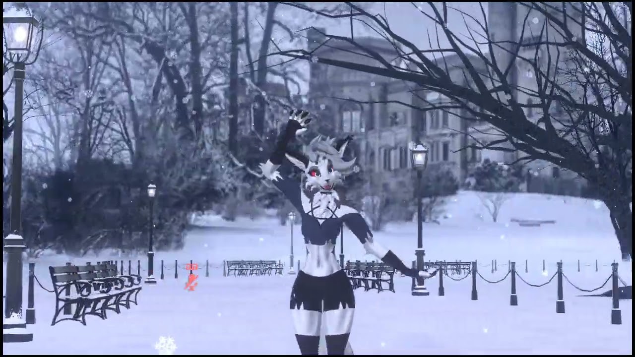 VRChat loona dancing and showing off the moves