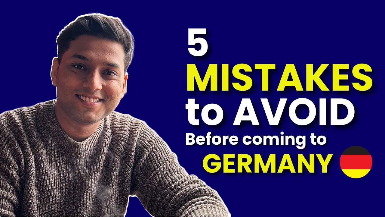 5 Mistakes No One Tells You Before Coming to Germany🇩🇪