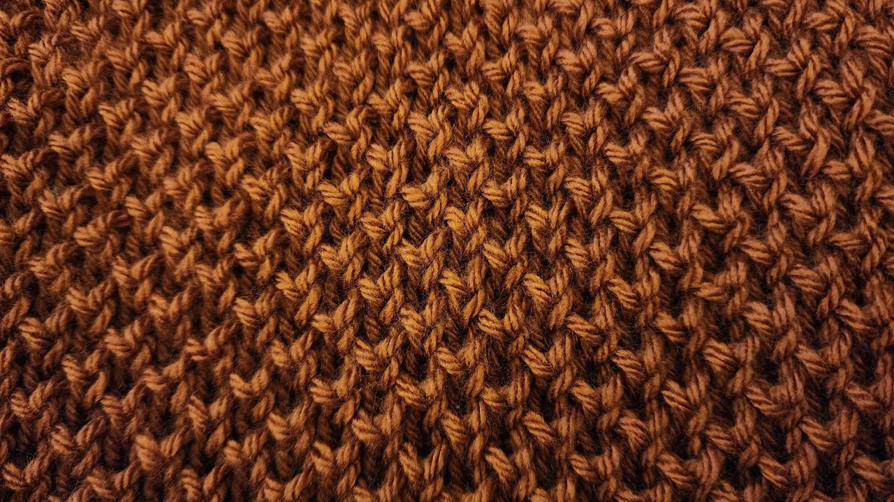 🐝 The Bee Stitch - a Knitting Tutorial! 🐝