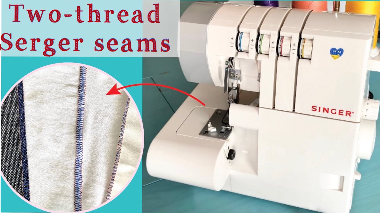 2-thread serger seams