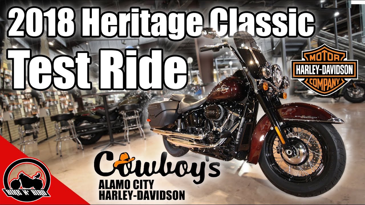 Тест-драйв Harley-Davidson Heritage 114 2018 года