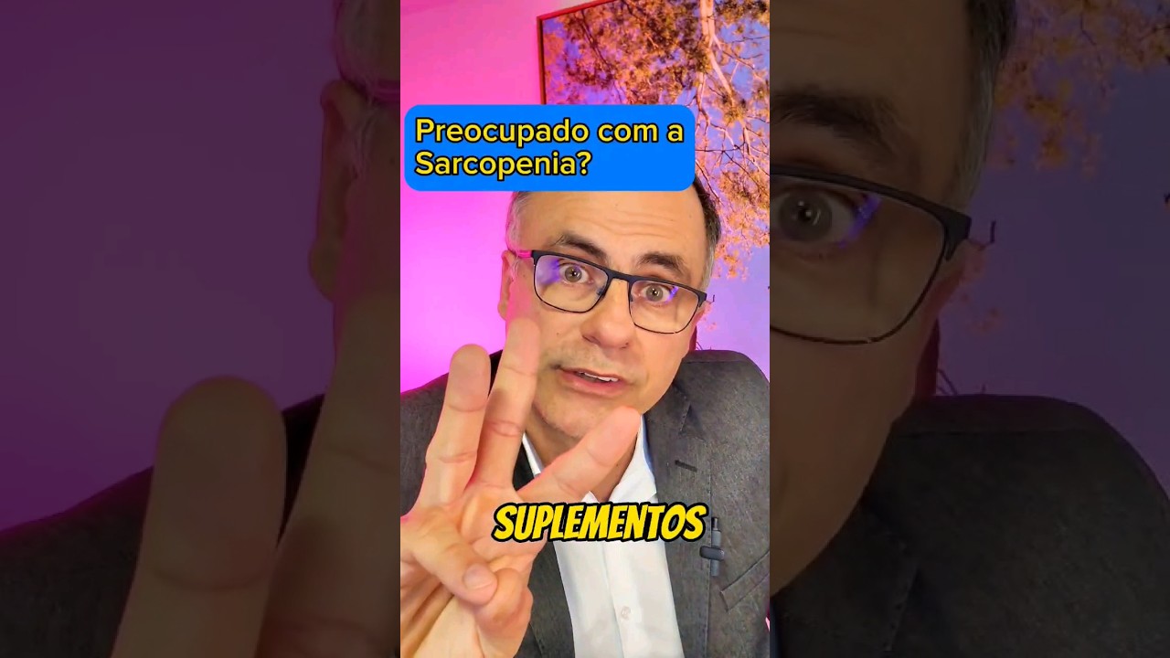 Sarcopenia: 3 suplementos poderosos 