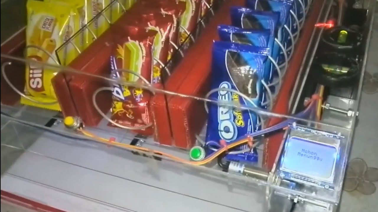 #DIY #Arduino powered #Snacks #Vending #Machine - Prototype Demo