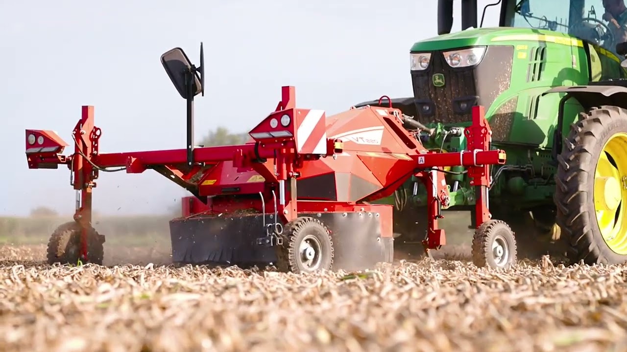 Копачі для цибулі серії WV GRIMME в комбінації з десикатором VT 170