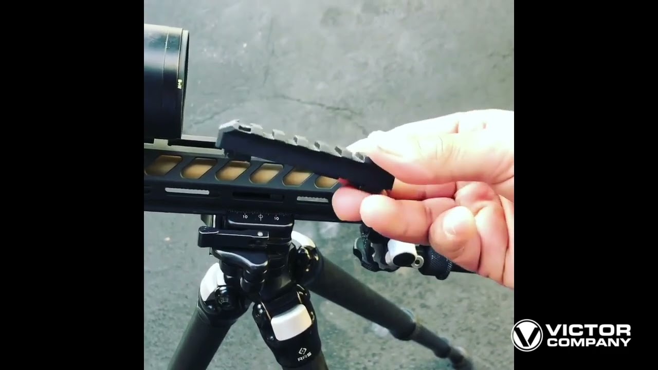 VICTOR COMPANY HR1 RAIL - HOW TO USE MLOK