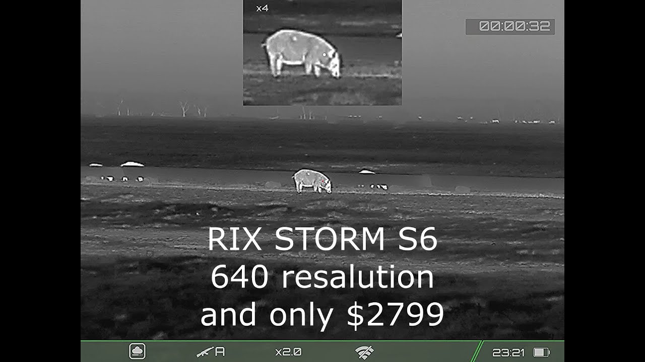 RIX STORM S6 SUB 3k 640 разрешение Тепловизор