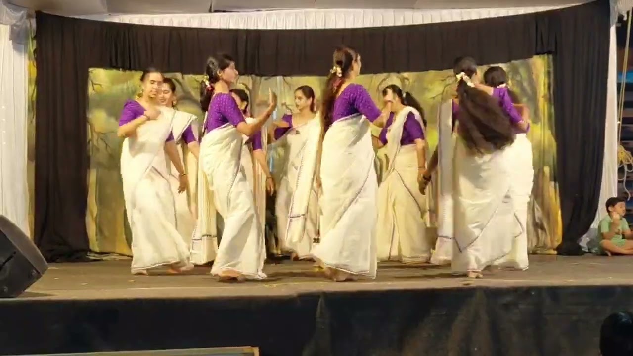 Thiruvathirakkali @annamanada mahadeva temple 🙏#groupdance #thiruvathirakkali #annamanada #mahadeva