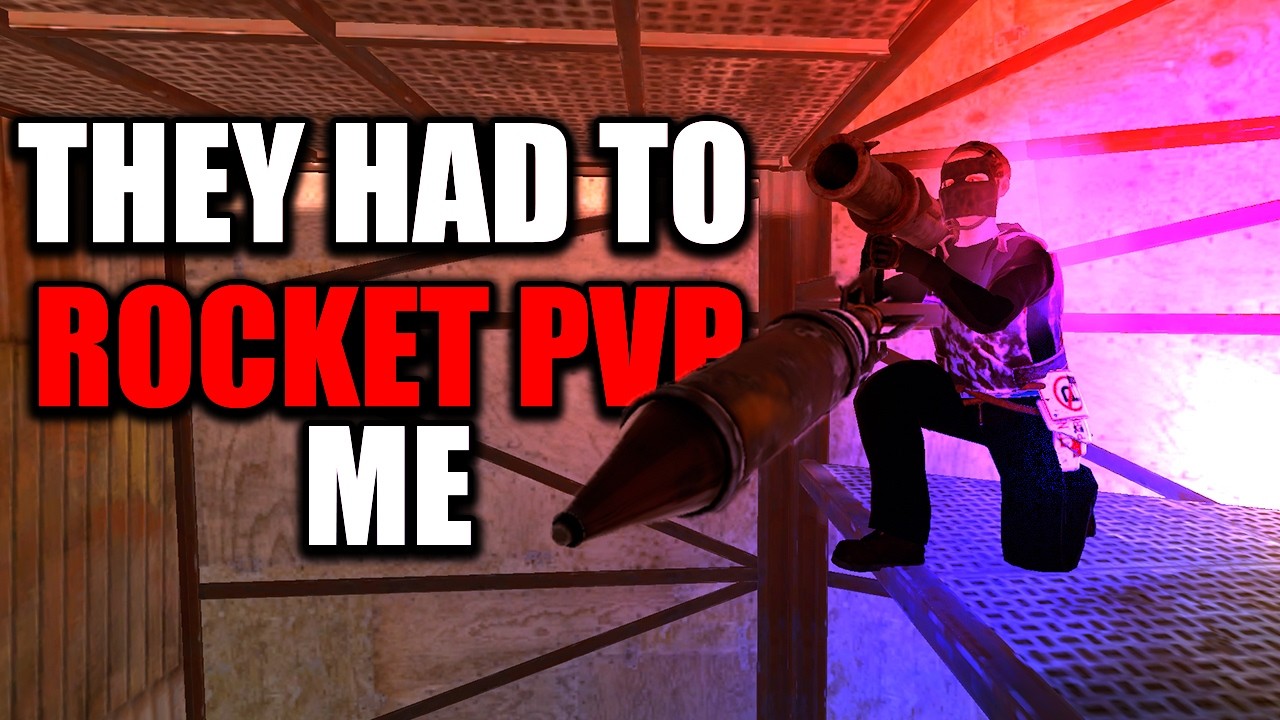Did Someone Just Land On My Roof?  | Rust Gameplay