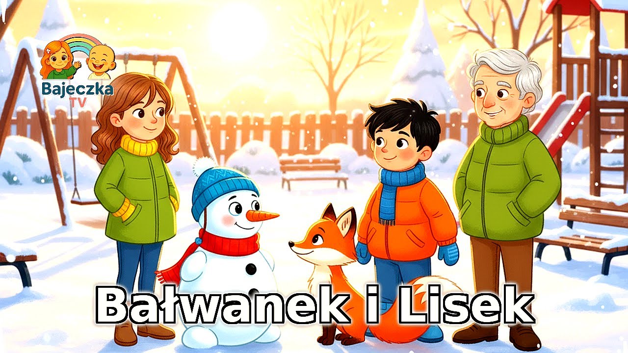 Bałwanek i Lisek ⛄🦊 | Bajeczka TV