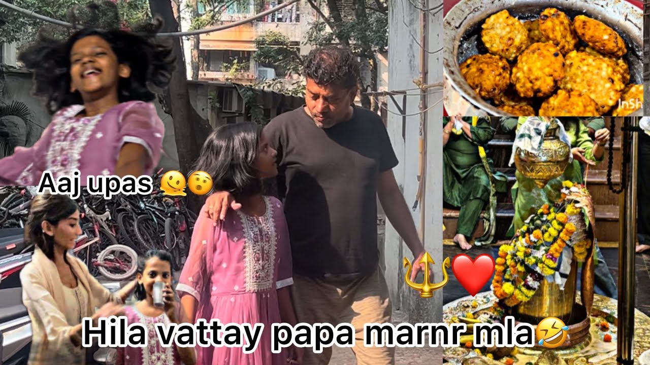 Hila vattay papa marnr mla 😆😂 sarvancha upas ahe aaj 🙂😂❤️