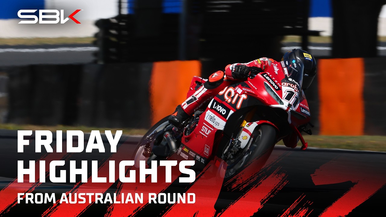 HIGHLIGHTS from the first Friday of the year at Phillip Island 🔥 | 2026 #AustralianWorldSBK 🇦🇺