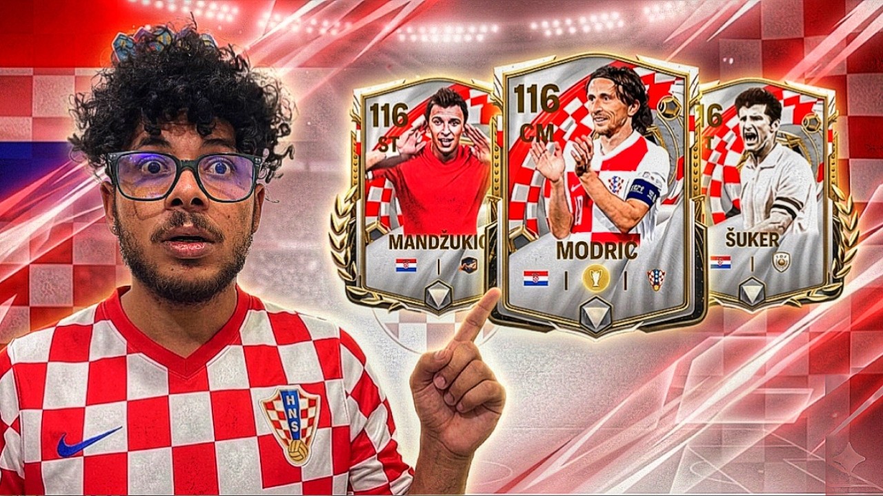 MODRIC 🔥 SUKER 😱 MANDZUKIC 🤯 GVARDIOL 🥶 PERISIC ☠️ TOP PLAYERS NATIONS STORY : CROATIA || FC