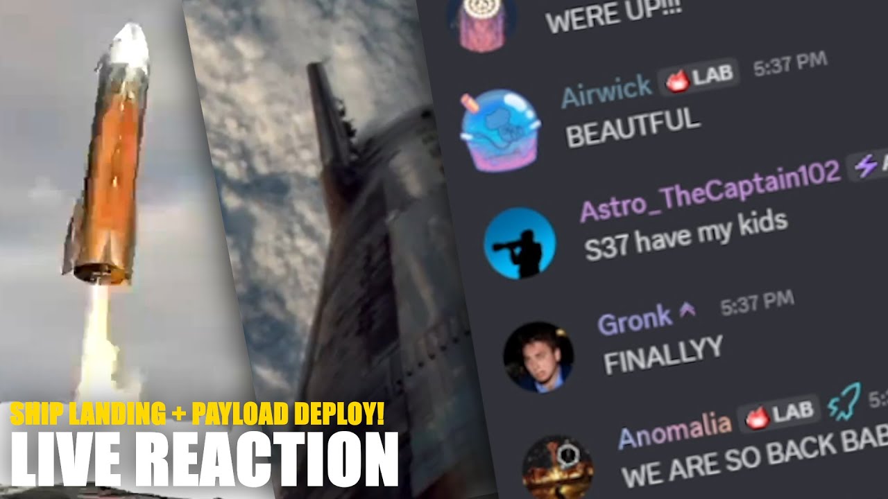LabPadre Discord Reacts to Starship V2's First Success! | Flight 10 Reaction