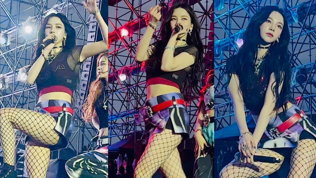카리나 next level 근접 세로 직캠 4K one universe festival
