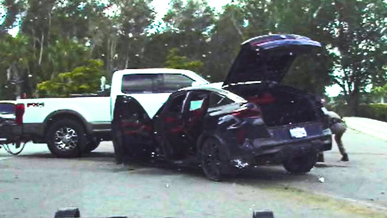 Perp in BMW X6 Wreaking Havoc After Leading FHP Tri-County Pursuit | Florida Highway Patrol