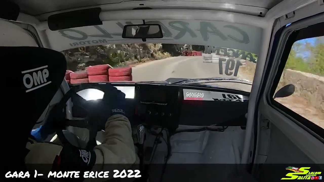 Camera car salita Erice gara 1