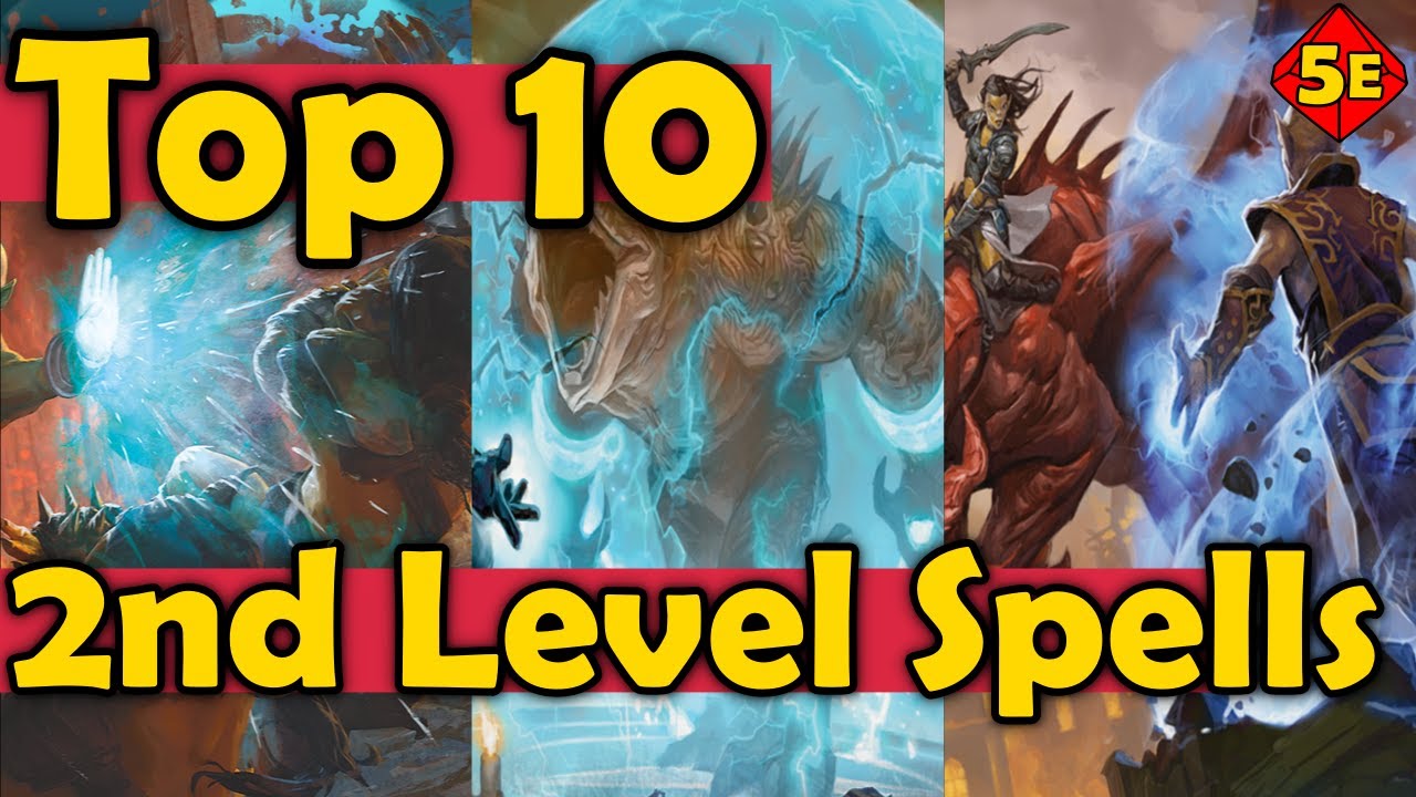 Top 10 2nd Level Spells in DnD 5E