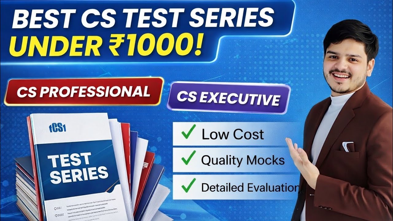 Complete information MATS |  Best CS TEST SERIES for CS PROFESSIONAL and CS EXECUTIVE under Rs.1000 