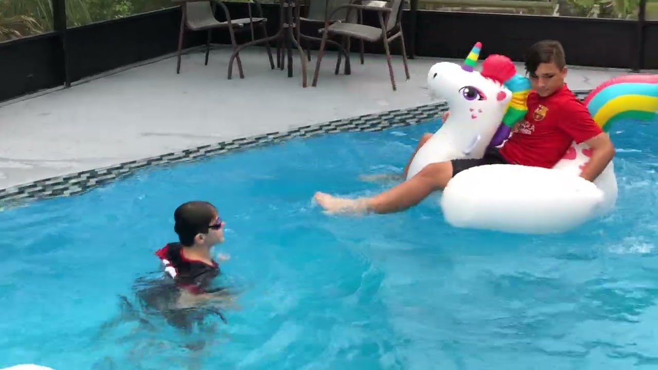Tristan vs Tanner and the unicorn 