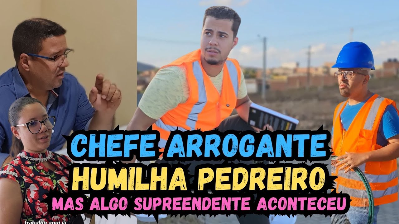 Chefe arrogante humihou pedreiro que tentou aconselhar, mas algo surpreendente aconteceu