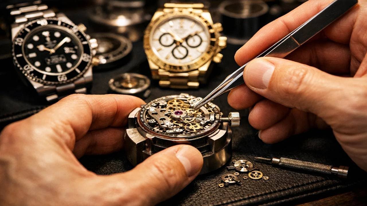 Milyonluk Rolex Saatler DEV Fabrikalarda Nasıl Üretiliyor?