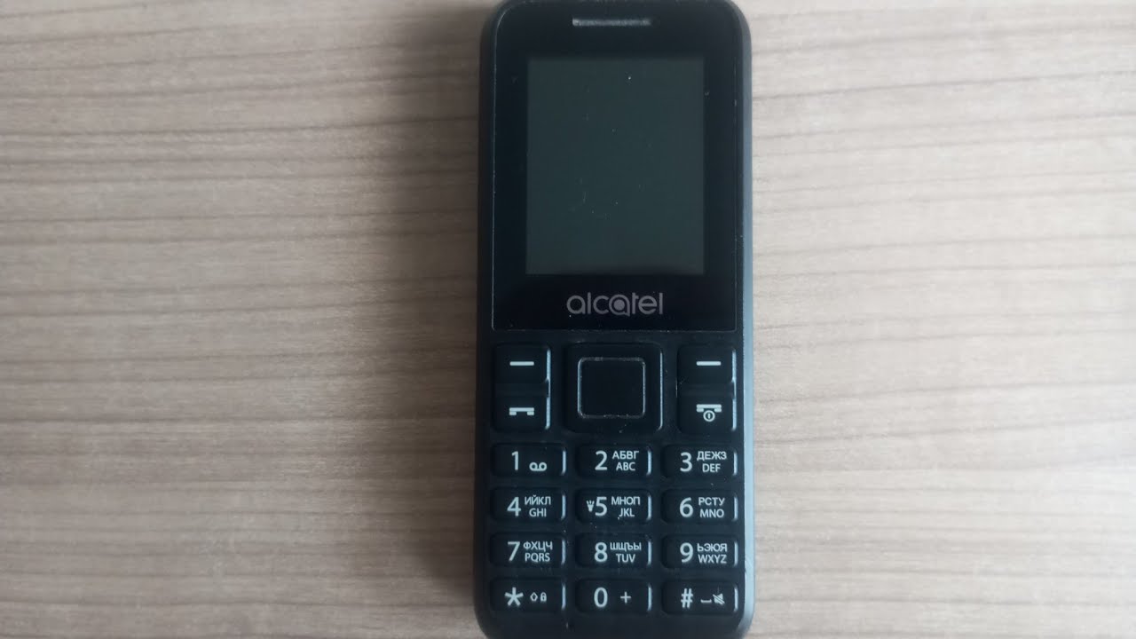Alcatel 1066D Обзор / Review