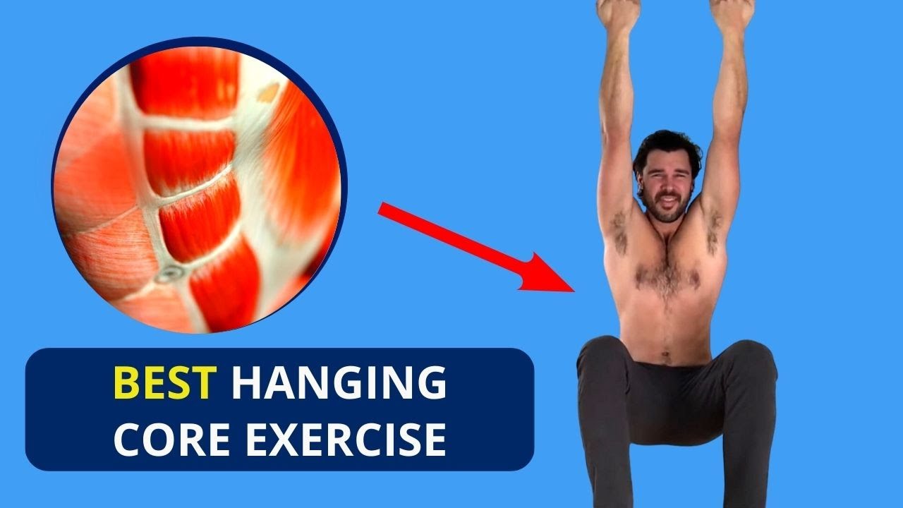 Core Hanging Exercise at Home 🔥 for Back Pain Relief