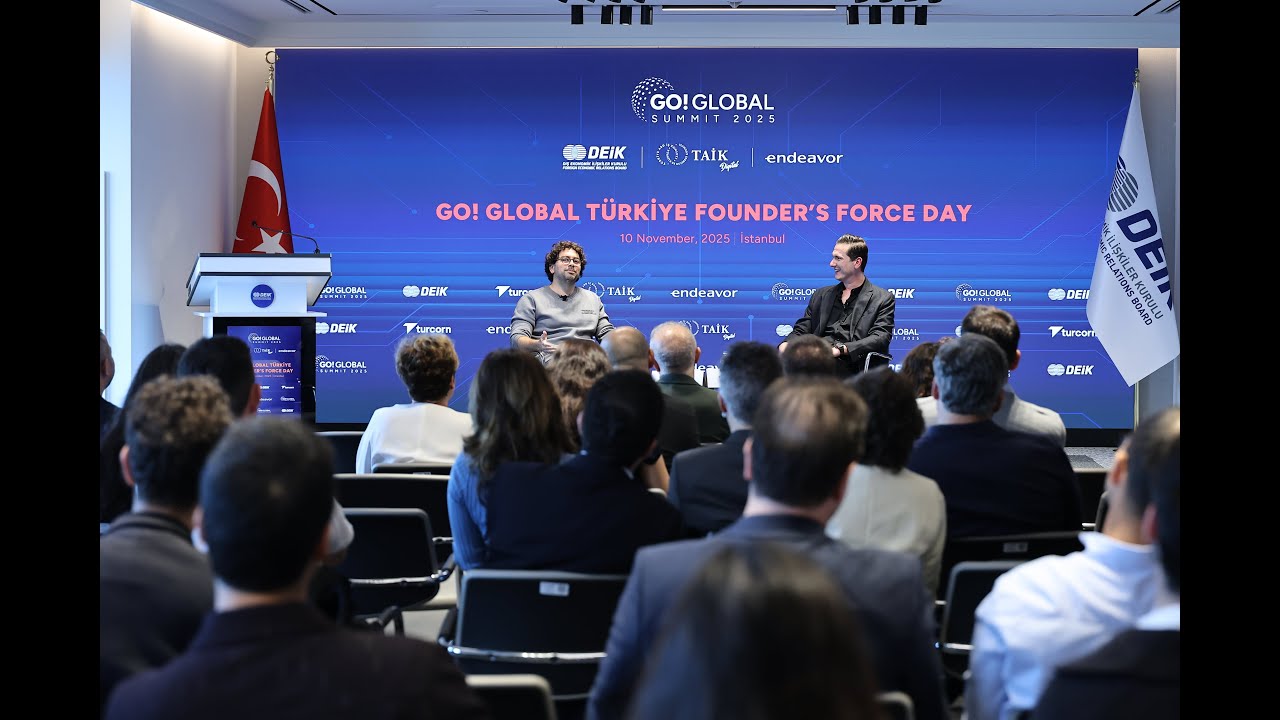 GO! GLOBAL Türkiye Day 1, Founder's Force Day | Fireside Chat with Haktan Ellez