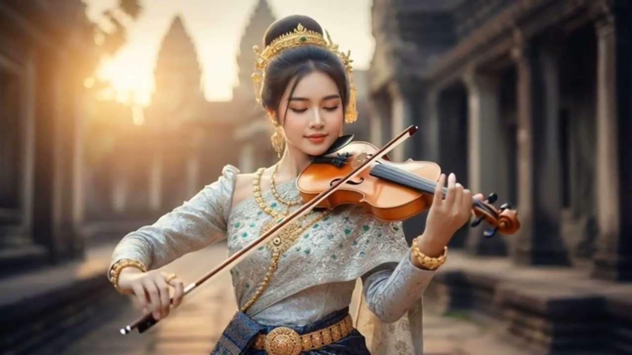 Graceful Guzheng Sounds in a Silent Night