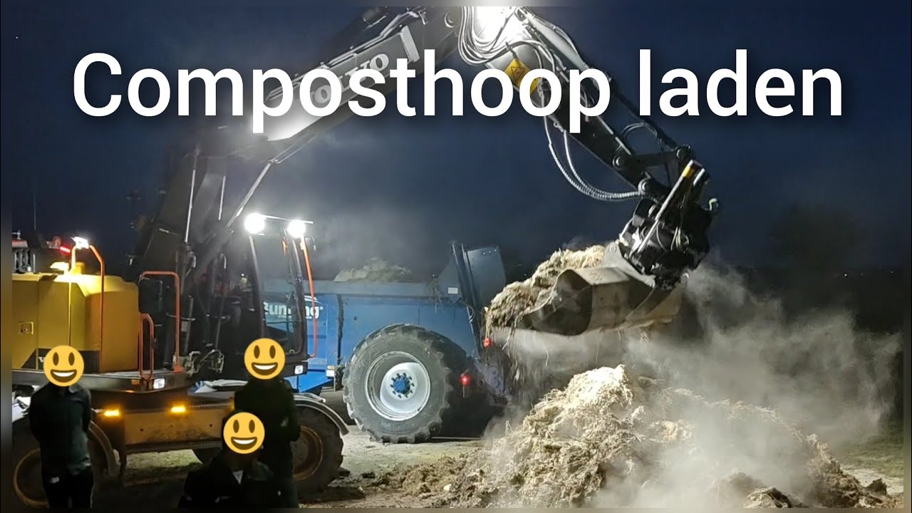 COMPOSTHOOP LADEN in meststooier | Kijken de milieucontroleurs opnieuw mee?