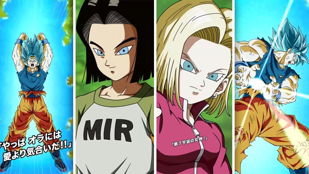 *NEW* DOKKANFEST TOP ANDROIDS 17 & 18 SUPER ATTACK ANIMATIONS! (DBZ: Dokkan Battle)