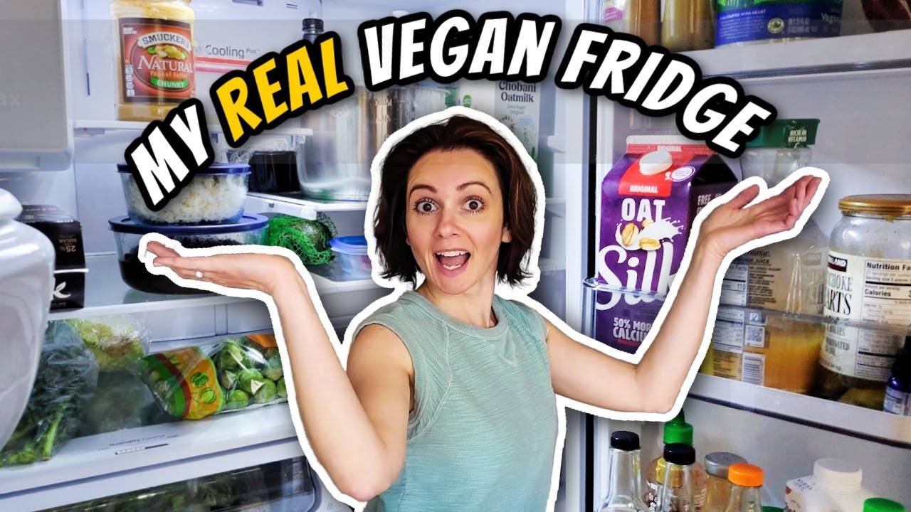 VEGAN FRIDGE TOUR: What Our Vegan Family Eats Every Day