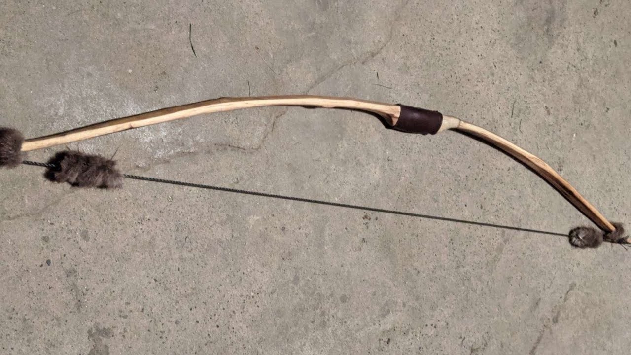 Making a Primitive Bow- the Hickory Recurve