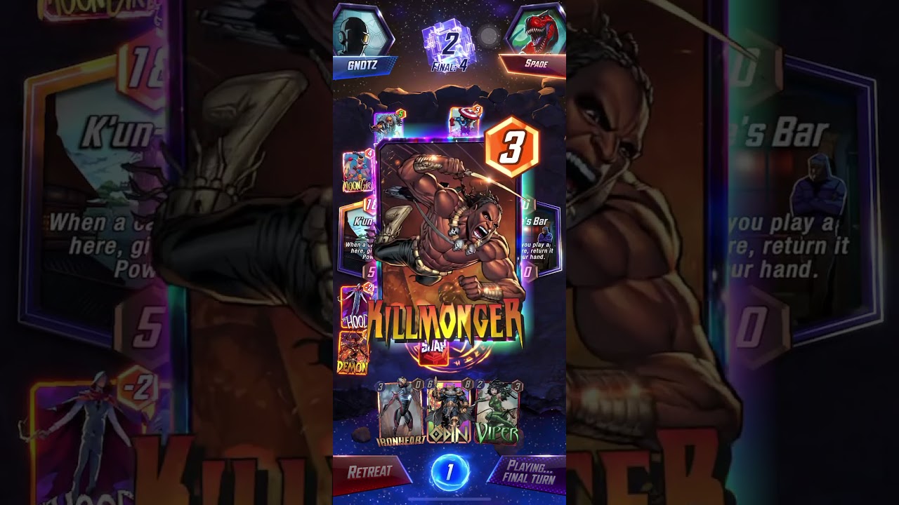 AMAZING HAZMAT X WONG X MYSTIQUE AT ONSLAUGHT&rsquo;S CITADEL ZONE - MARVEL SNAP BEST DECK REVIEW GAMEPLAY