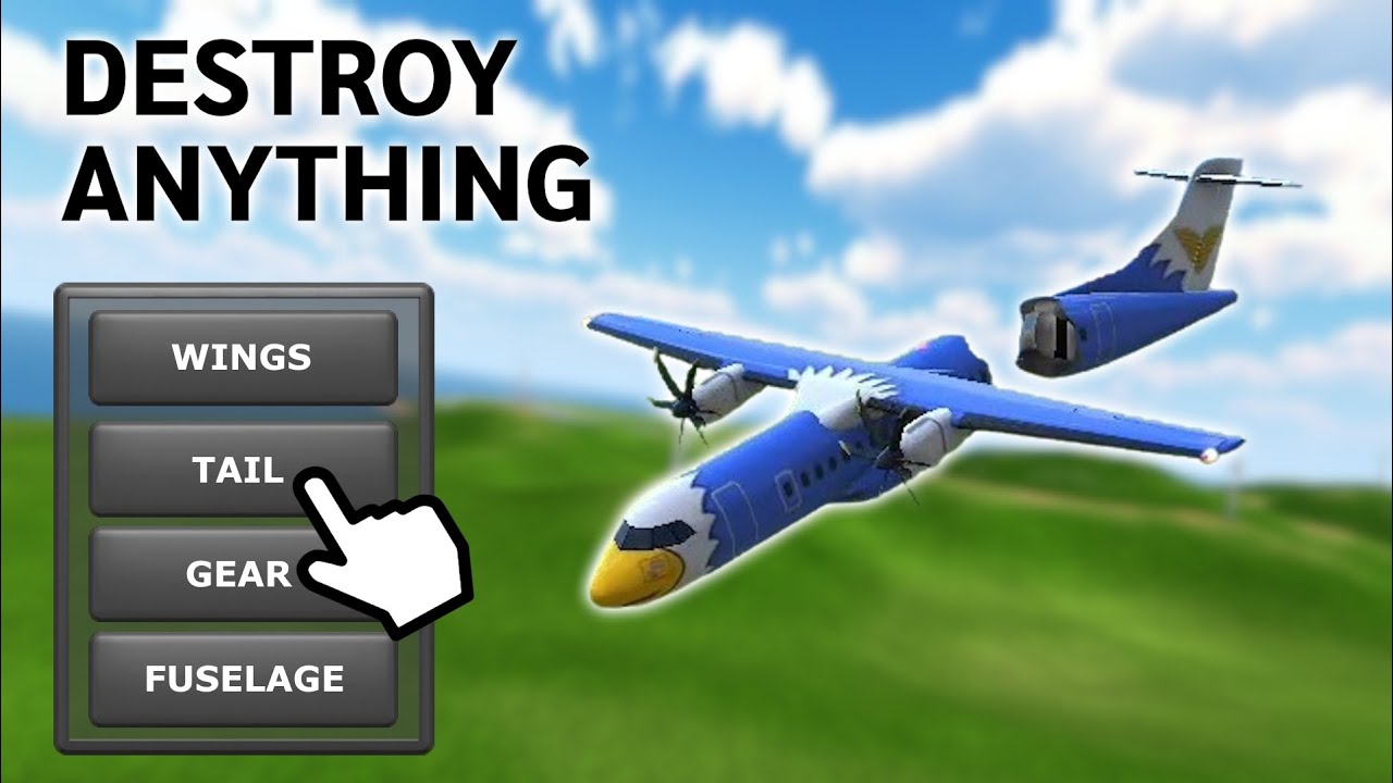 PLANE DAMAGE PANEL MOD in TURBOPROP FS ✈️💥 | Turboprop Flight Simulator Mod