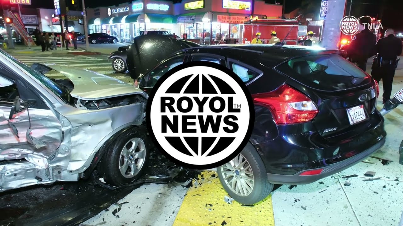 Multi Vehicle Crash In Canoga Park