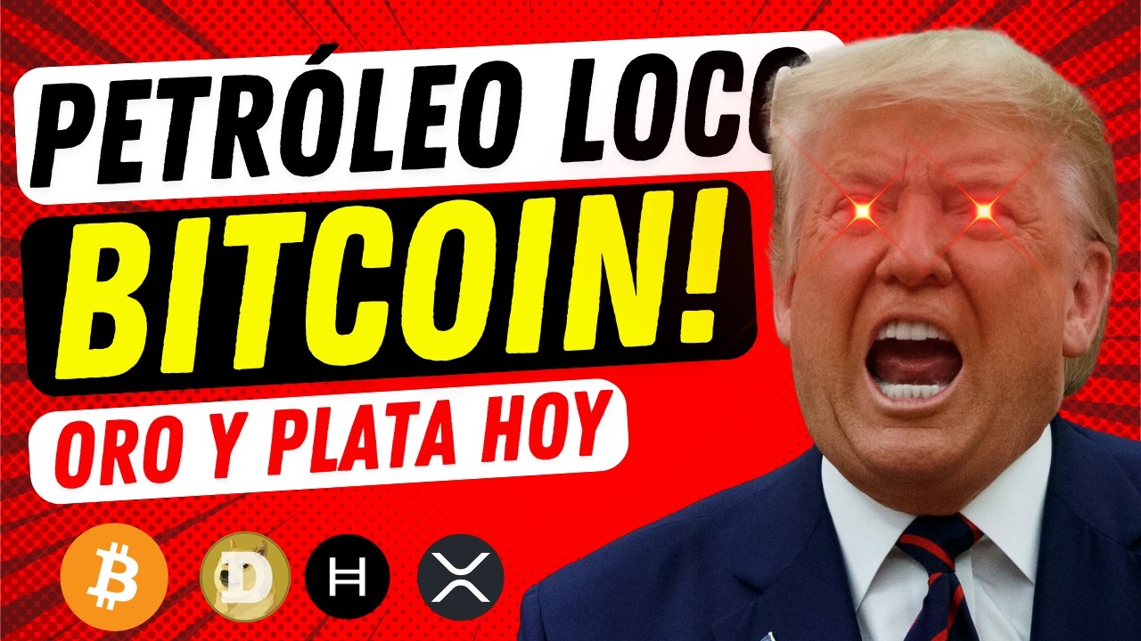 🔴 EN VIVO: ¿SUBIRÁ MÁS BITCOIN HOY? 👉 ¿Subirá el Petróleo y el ORO con la Guerra?