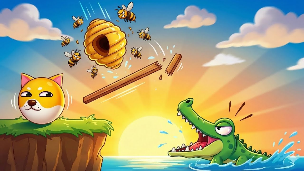 Dog rescue Game play in danger zone 0 To 9999 level