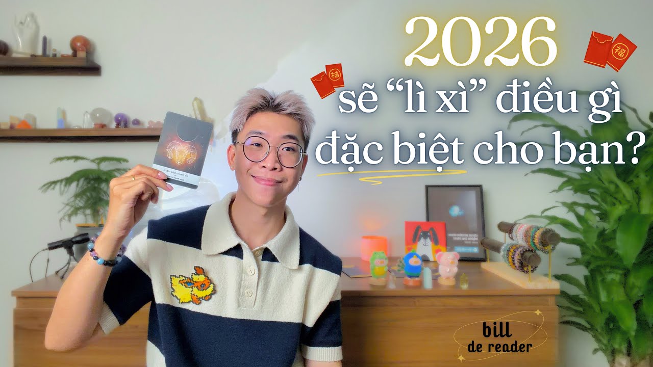 🎁 MÓN QUÀ Vũ trụ dành cho bạn ở năm 2026 là gì? ✨| chọn 1 tụ bài tarot 🔮